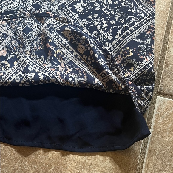 Maurices Navy and White Patterned Camisole - Picture 4 of 4